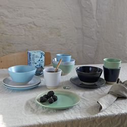 Colorit tallerken Ø 19 cm, light purple, Knabstrup Keramik