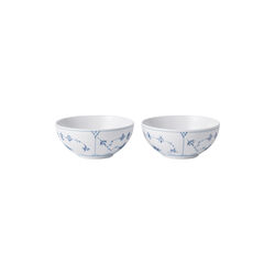 Musselmalet Riflet skål 50 cl, 2 stk Musselmalet Riflet skål 50 cl, 2 stk, Royal Copenhagen