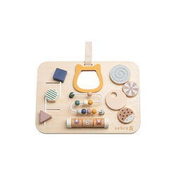 Woodland aktivitetspanel i træ, Sebra