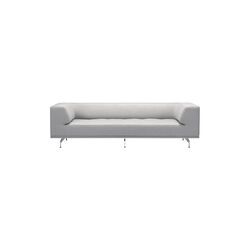 4511 Delphi 3 pers. sofa, keiga 132/aluminium, Fredericia Furniture