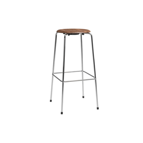 High Dot™ barstol, lacquered walnut High Dot™ barstol, lacquered walnut, Fritz Hansen