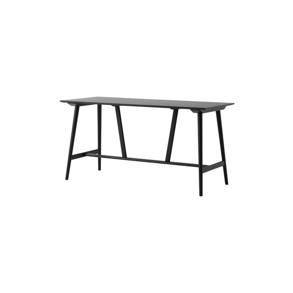In Between SK26 Counter Table, black laquered oak, &Tradition