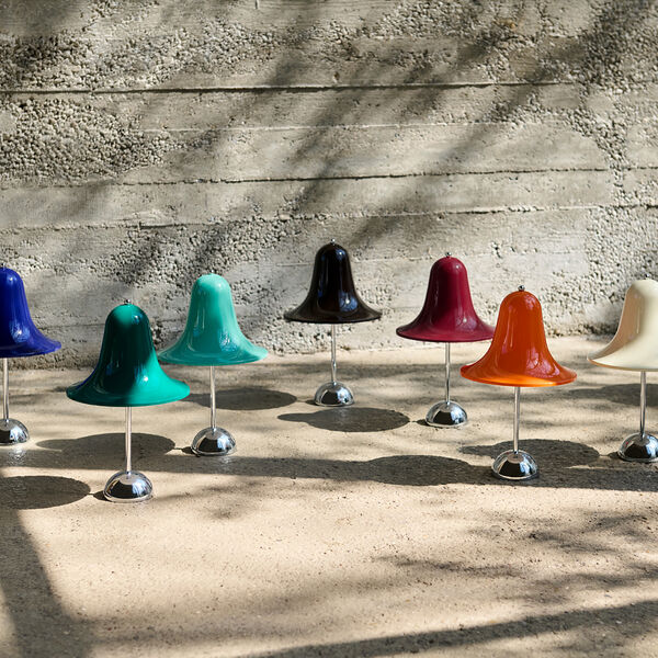 Pantop Portable bordlampe, cherry red, Verpan