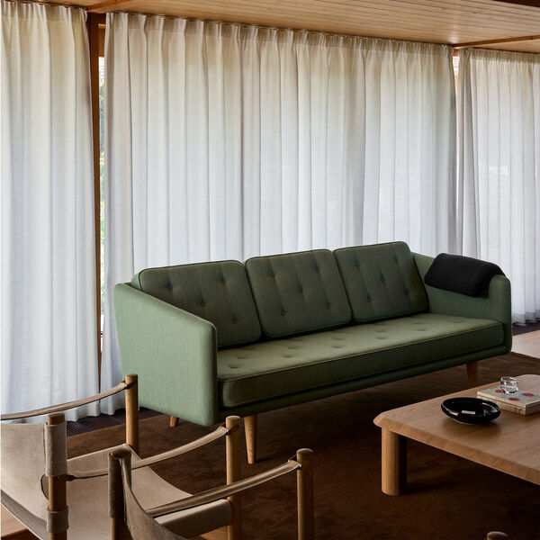 FF2003 No. 1 Sofa 3P 206 cm, mood 4106/eg olie, Fredericia Furniture