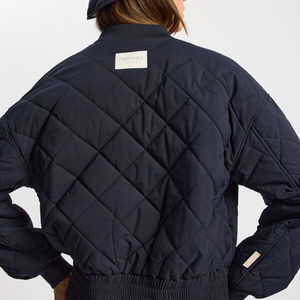 Bomber Jacket Lyon, dark navy, Rethinkit