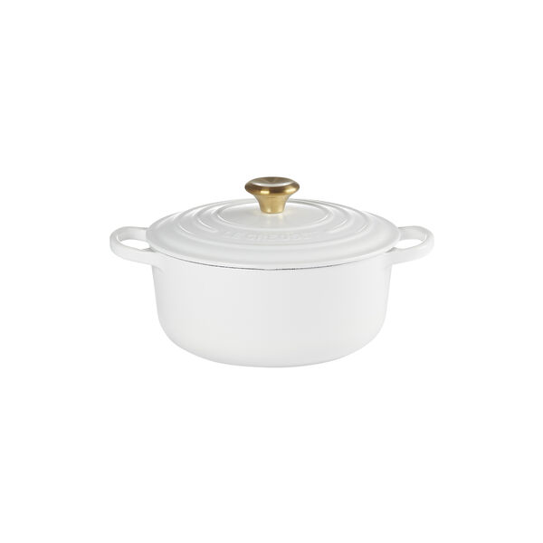 Signature rund st&oslash;bejernsgryde &Oslash; 20 cm, white, Le Creuset