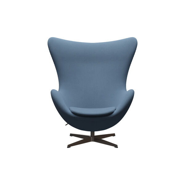 &AElig;gget&trade; 3316 loungestol, Christianshavn 1152 light blue/brown bronze, Fritz Hansen