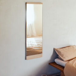 Rim Wall Mirror 110, white oak, Form & Refine