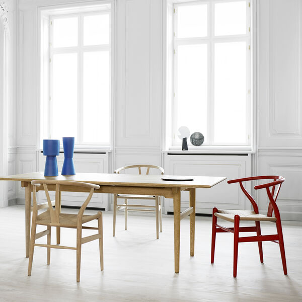 CH24 Y-stolen spisebordsstol, sæbebehandlet eg/natur, Carl Hansen & Søn