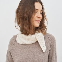 Freja Scarf, off white Freja Scarf, off white, CARE BY ME