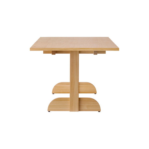 Køb Puffin Dining Table | Rectangular | Oak Veneer | Spisebord | Audo ...
