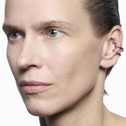 Whirl Ear Cuff, silver, Maria Black