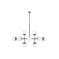 Lord Ballroom Lamp, black/opal, Rubn