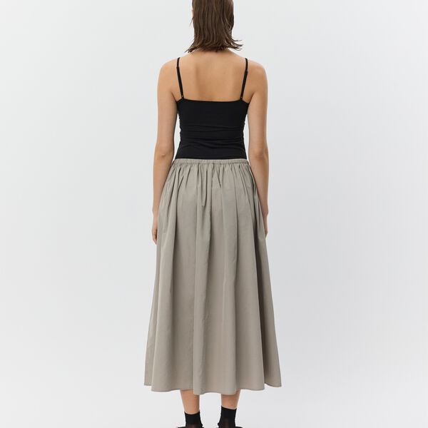 JuneauSW Midi Skirt, dusty green, Sofie Schnoor