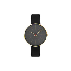 Bankers armb&aring;ndsur, grey/gold/black, Arne Jacobsen Watches