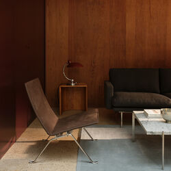 PK22&trade; loungestol, Haze dark brown, Fritz Hansen