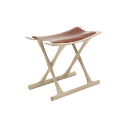 OW2000 &AElig;gyptisk foldestol, s&aelig;bebehandlet eg/cognac, Carl Hansen & S&oslash;n