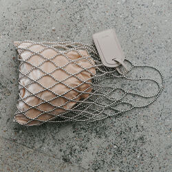 Day Beaded Chrome Shoulder, silver, DAY ET