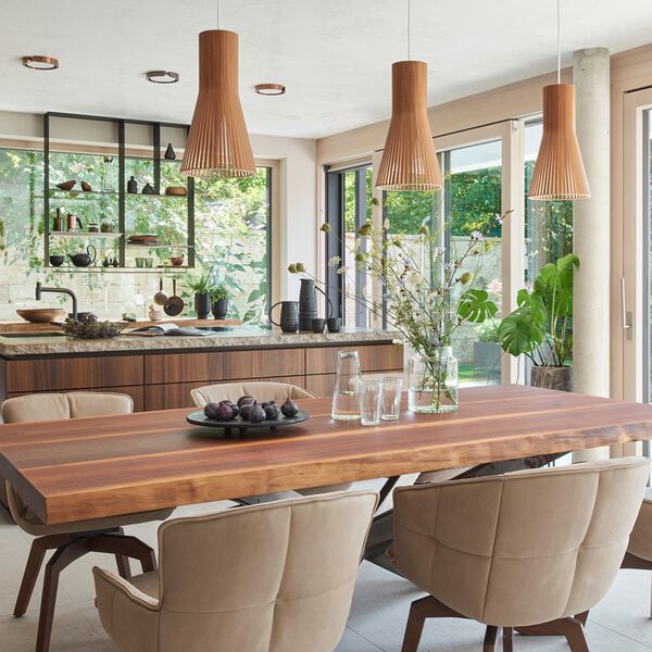 Secto Small 4201 Pendant, birch, Secto Design