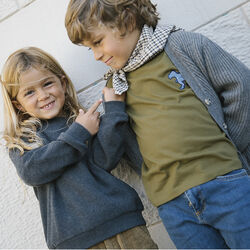 Tad LS T-shirt, dino patch Tad LS T-shirt, dino patch, MarMar Copenhagen