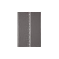 Icons Cotton Jacquard Star Kitchen Towel, gray/white, Lexington