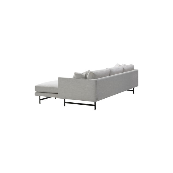 FF5625 Calmo 3 pers. sofa chaise, beige/sort FF5625 Calmo 3 pers. sofa chaise, beige/sort, Fredericia Furniture