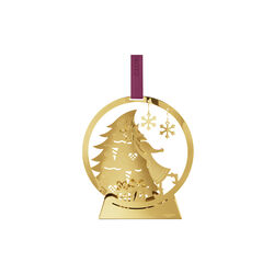 2025 Juleornament Sneglobus, guld 2025 Juleornament Sneglobus, guld, Georg Jensen