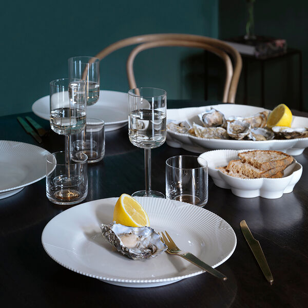 Hvid Elements fad 38,5 cm Hvid Elements fad 38,5 cm, Royal Copenhagen