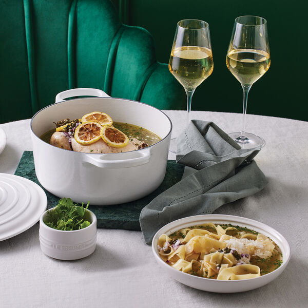 Ramekin stabelbar, white, Le Creuset