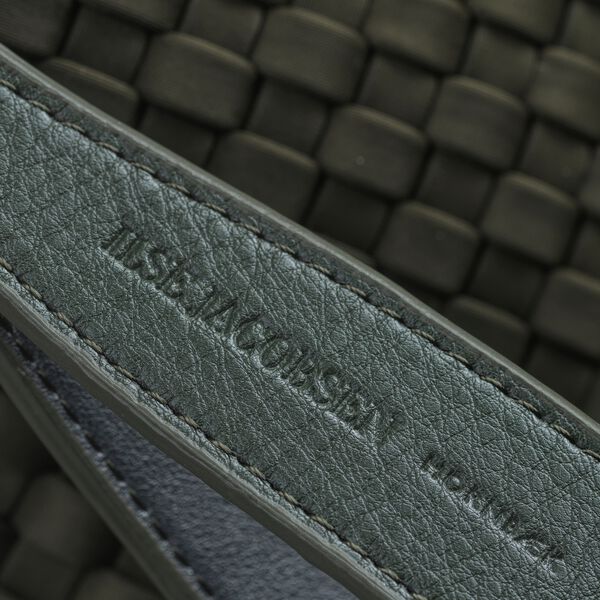 Woven Clutch, army, Ilse Jacobsen Hornb&aelig;k