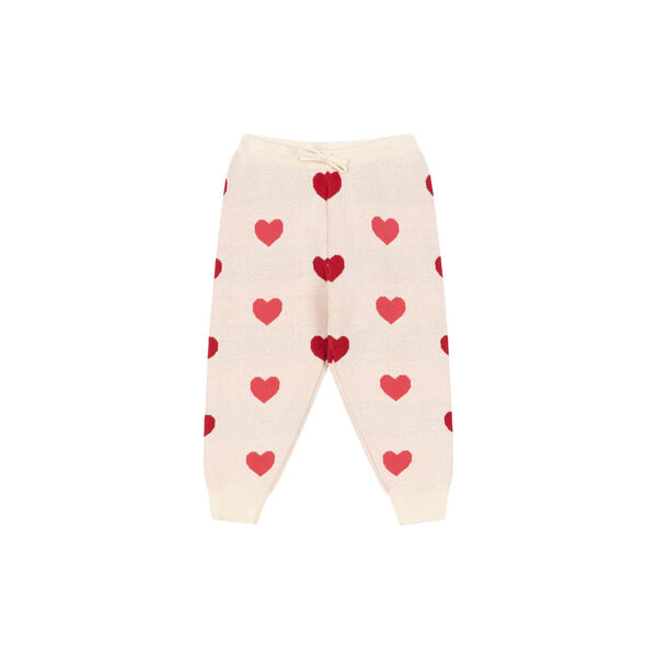 Lapis Knit Pants, coeur coloré duo pink, Konges Sløjd