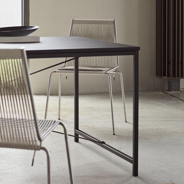 Noel Chair, steel/nature, Thorup Copenhagen