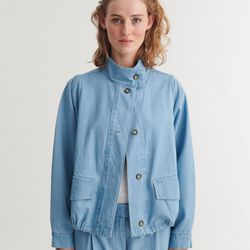 Cody Jacket, light wash, Basic Apparel