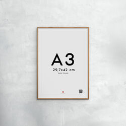 Wood Frame, oak, Poster & Frame