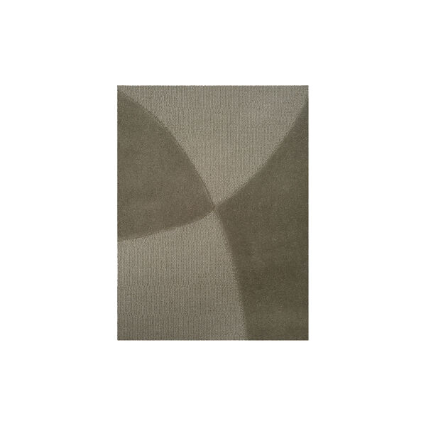 Split Plains gulvt&aelig;ppe, moss, Linie Design