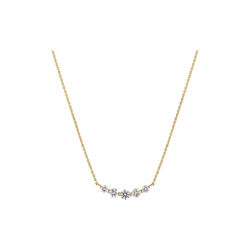 Tiara Halsk&aelig;de | Piccolo | 14 kt. Guld | 0,37 ct, Sif Jakobs Jewellery