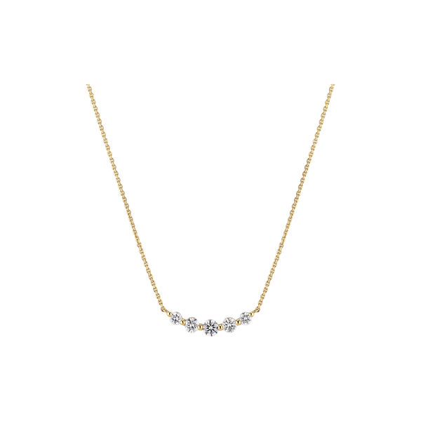 Tiara Halsk&aelig;de | Piccolo | 14 kt. Guld | 0,37 ct, Sif Jakobs Jewellery