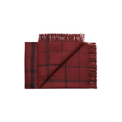 Warp and Weft plaid, 02102 embrace - beetroot/midnight, Silkeborg Uldspinderi