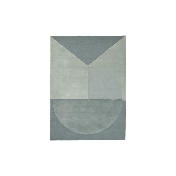 Satomi gulvtæppe, aqua Satomi gulvtæppe, aqua, Linie Design