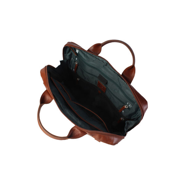 SKAGEN Briefcase, cognac, JOST
