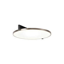 INLAY ROUND C3 loft-/v&aelig;glampe, matt black/satin gold, LIGHT-POINT