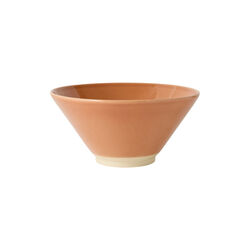 Memphis sk&aring;l &Oslash; 24 cm, terracotta, Stilleben