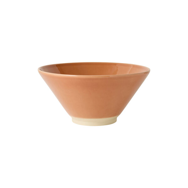 Memphis sk&aring;l &Oslash; 24 cm, terracotta, Stilleben