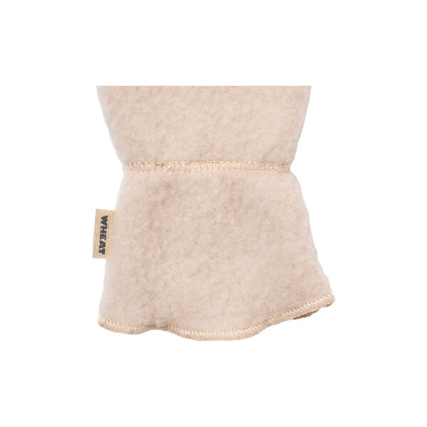 Wool Fleece Miitens Jay, pale lilac Wool Fleece Miitens Jay, pale lilac, Wheat