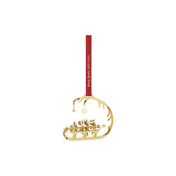 2025 Juleornament Kane, guld 2025 Juleornament Kane, guld, Georg Jensen