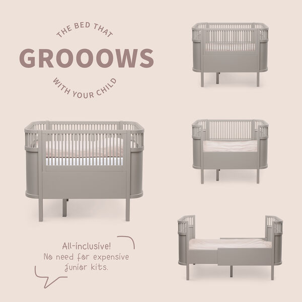 Sebra sengen Baby & Jr., jetty beige, Sebra