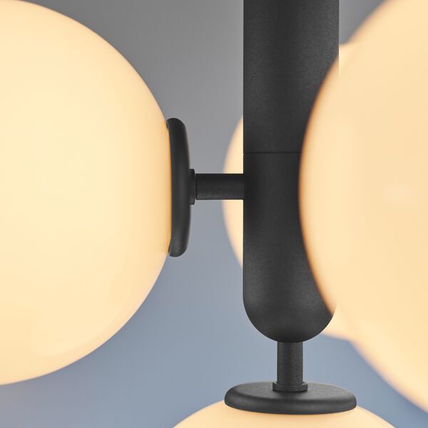 Miira 4 Pendant, rock grey/opal white Miira 4 Pendant, rock grey/opal white, Nuura