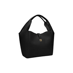 Zaira Hobo Bag  | Medium | Black | Skuldertaske, Aigner