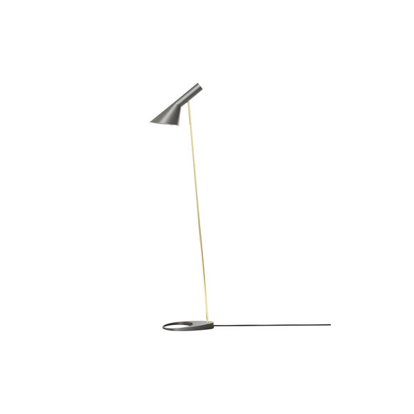AJ gulvlampe, brass/warm grey AJ gulvlampe, brass/warm grey, Louis Poulsen