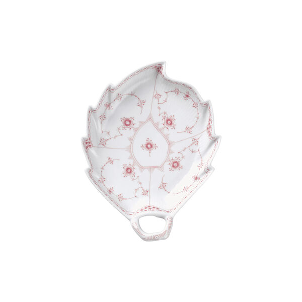 Koral Musselmalet Halvblonde fad bladformet 23 cm Koral Musselmalet Halvblonde fad bladformet 23 cm, Royal Copenhagen